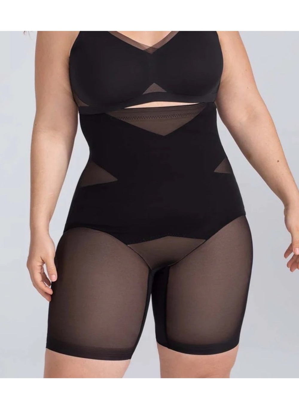 Honeylove Super Power Short in Black